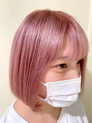 ショート カラー 《インナーカラー》 YAMADAのヘアスタイル