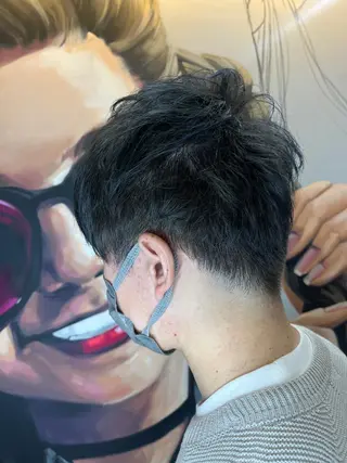ミディアム カラー パーマ ヘアアレンジ メンズ キッズ ネイル マツエク・マツパ アイブロウ 久木原 ゆりのヘアスタイル