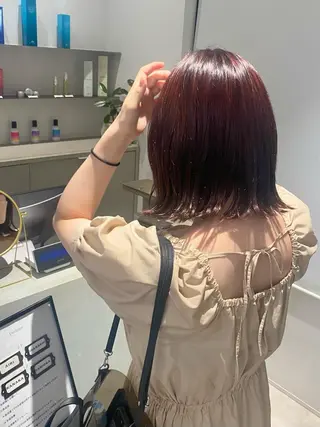 セミロング カラー noa/ 渋谷のヘアスタイル