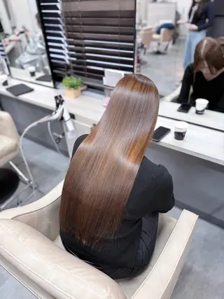 ロング 髪質改善/美髪矯正/ 池袋/HIBIKIのヘアスタイル