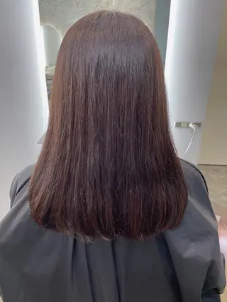 ロング カラー 韓国×網紅ヘア 🤍りん🤍のヘアスタイル