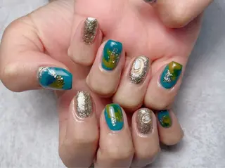ネイル lucky nail 歌舞伎町のネイルデザイン