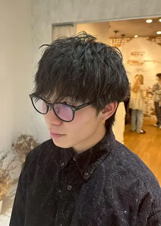 ショート メンズ Men's Lienのヘアスタイル