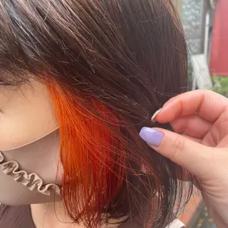 ショート カラー 北川 智海のヘアスタイル