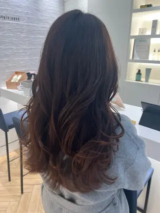 ロング 谷口 晃のヘアスタイル