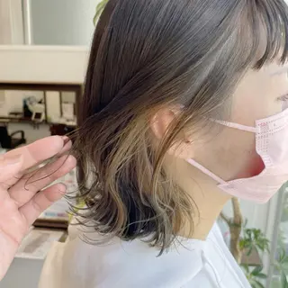 ショート カラー 似合わせカット ショートボブ🦋廣瀬のヘアスタイル