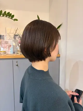 ショート en-te:am 井上茉保のヘアスタイル