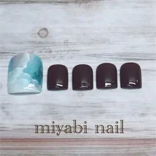 ネイル miyabi nail 桂川駅近くのネイルデザイン