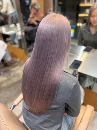 ロング 艶々ブリーチ職人🎀 あげは💖のヘアスタイル