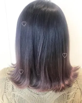 ミディアム カラー 新宿駅近♡個室 ♡関口三都季🌜のヘアスタイル