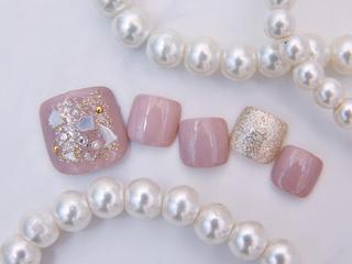 ネイル 💗🪽Tiary Nail🪽💗のネイルデザイン