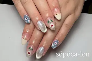 ネイル sopoca-lon 桂店①のネイルデザイン