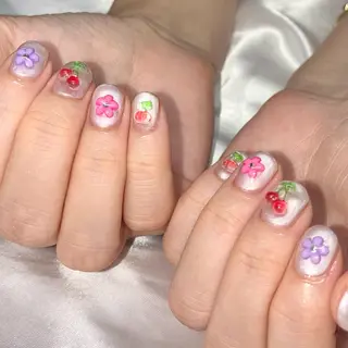 ネイル Nail ヌシん家 AKANEのネイルデザイン