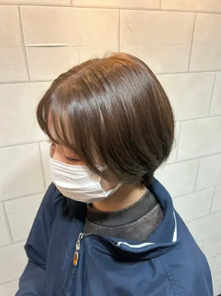 カラー 播磨 茉侑のヘアスタイル