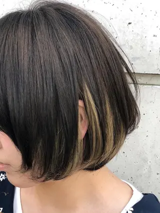 ショート カラー 物江 竜のヘアスタイル