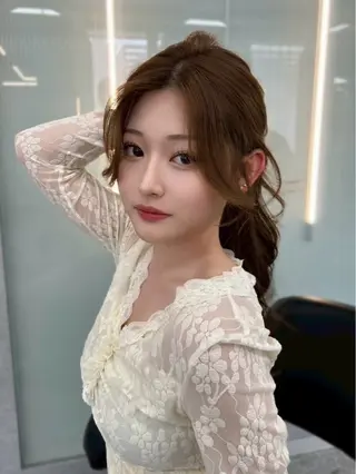 ロング 木串 楽人のヘアスタイル