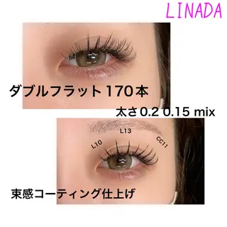 マツエク・マツパ linda lashesのマツエク・マツパデザイン