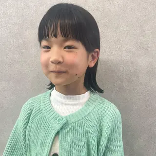 キッズ shiho .のヘアスタイル