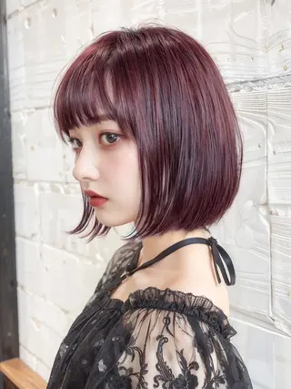ショート ish by fan .✄代表 根本卓実のヘアスタイル