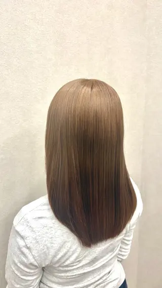 セミロング ふうか🩰 /暖色カラー💖のヘアスタイル
