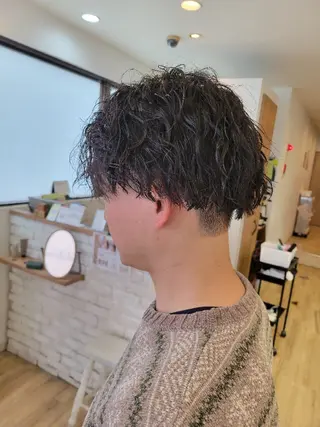 メンズ パーマ メンズ/ショート /山田譲治✂️のヘアスタイル