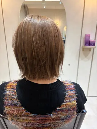ミディアム Ha naのヘアスタイル