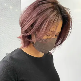 ショート カラー suvvy hairsalonのヘアスタイル