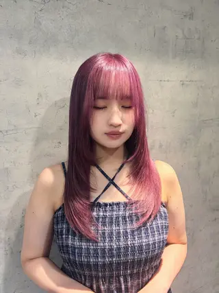 ミディアム カラー パーソナルカラー 診断🍀マリンのヘアスタイル