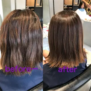 セミロング パーマ Ｋ Ｋのヘアスタイル