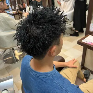 メンズ 大人透明感艶カラー 寺田稜のヘアスタイル