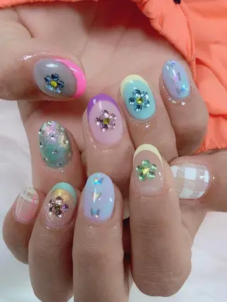 ネイル ･:*+.✳︎˚✧₊ MAKI NAILのネイルデザイン