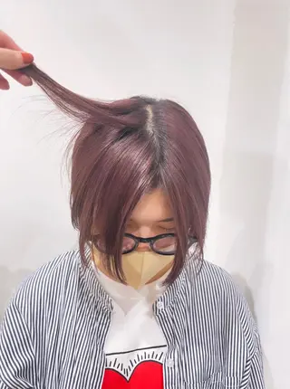 ショート minatsu 東京の技術を京都でのヘアスタイル