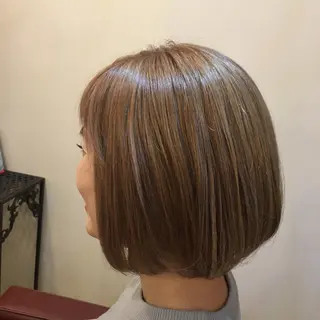 ミディアム カラー plaatje 義見のヘアスタイル