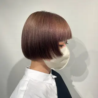 ショート カラー マンツーマン施術🫧 なつのヘアスタイル