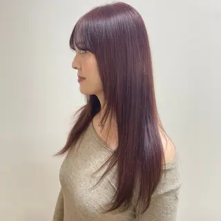 ロング カラー ❄️透明感カラー/ 髪質改善❄️WAOのヘアスタイル