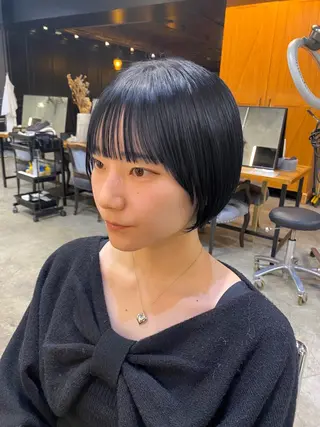 ショート カラー 透明感カラー🌿 グレージュ🐺陽介のヘアスタイル