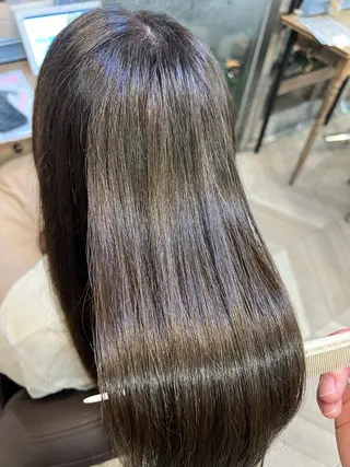 ロング 縮毛矯正練習 モデル募集✨️NOAのヘアスタイル