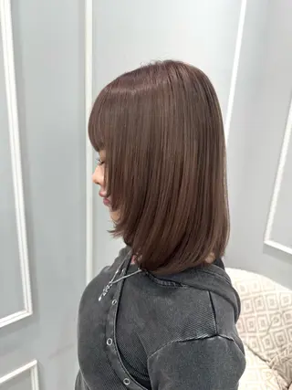 ミディアム 💜 市川 桃子 💜のヘアスタイル
