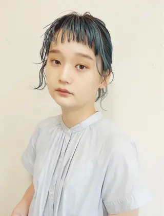 ショート カラー 🦋透明感カラー🦋 なつやのヘアスタイル