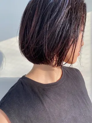 ショート カラー パーマ ヘアアレンジ メンズ キッズ ネイル illfrere / YUMEのヘアスタイル