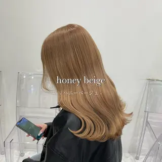 ロング カラー 色落ち綺麗🩰ハイ トーン🎀RINKAのヘアスタイル