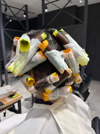 ショート パーマ ブリーチ/縮毛矯正 ❤️‍🔥シンノスケのヘアスタイル