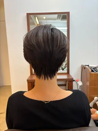 ショート みぞぐち じゅりのヘアスタイル