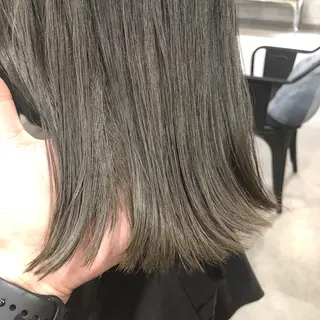 ミディアム カラー パーマ ヘアアレンジ メンズ キッズ ネイル マツエク・マツパ 艶髪育成サロン 京橋 shinのヘアスタイル