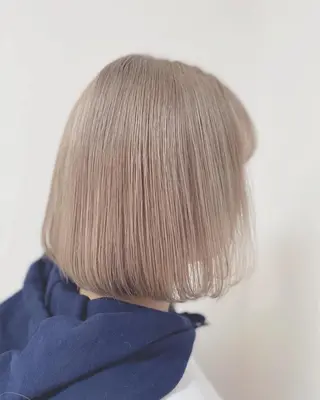 ミディアム カラー 💛🤍U too e’s /店長🧸のヘアスタイル