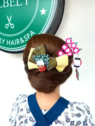ロング ヘアアレンジ . SHIZUKAのヘアスタイル