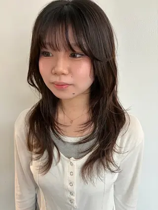 セミロング Nico☺︎🎀YU レイヤー/カットのヘアスタイル