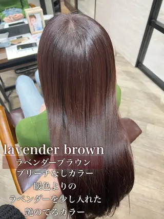 セミロング カラー ヘアアレンジ 顔まわり職人🇰🇷 韓国ヘア/KAITOのヘアスタイル