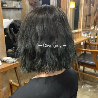 ミディアム カラー Hina/カラー特化 /艶カラーのヘアスタイル