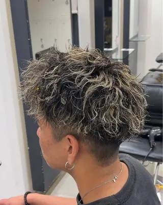 パーマ 小川 廉太朗のヘアスタイル